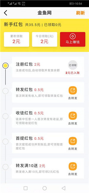 金鱼网转发截图